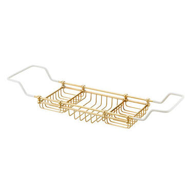 Wandmontiertes Regal - DELUXE - Opus Bathrooms - modern / aus verchromtem Metall / poliertes Messing