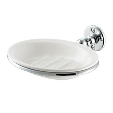 Wandmontierter Seifenhalter - Opus Bathrooms - Messing / Chrom / Nickel