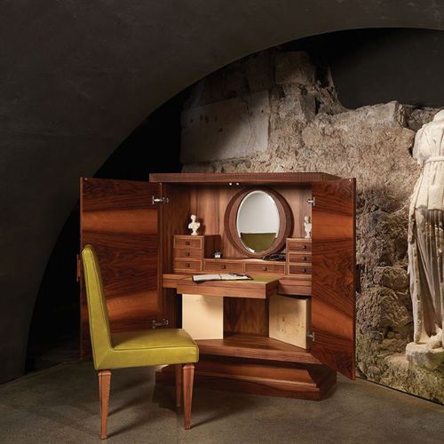Moderner Sekretär - Nouvel Espace Furniture - Nussbaum / Eiche / Ahornholz