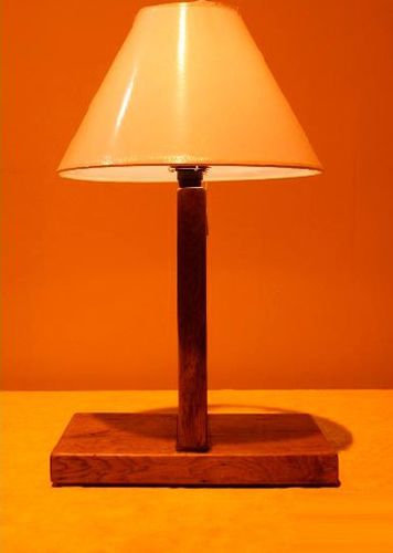 Tischlampe - 4.66 - El roure vell - Eiche / modern / mit Kabel
