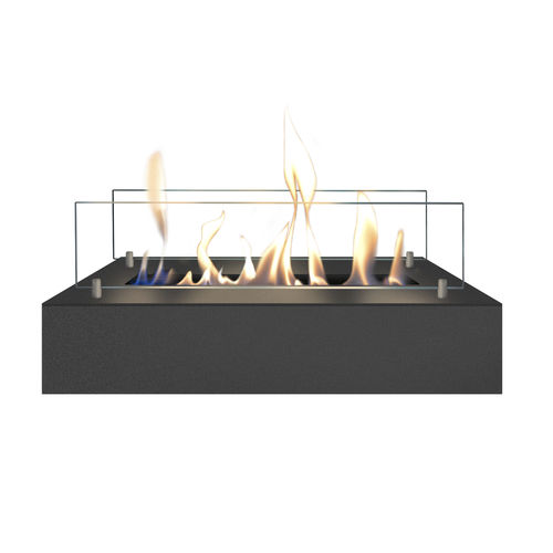 Rechteckige Bioethanol-Brennkammer - M (4120B) - Xaralyn - modern / einbaufähig