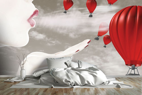 Moderne Tapete - AIR BALOON - INSTABILE LAB - Kunstdruck