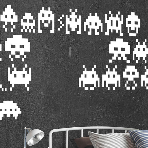 Moderne Tapete - GAME OVER - INSTABILE LAB - Kunstdruck
