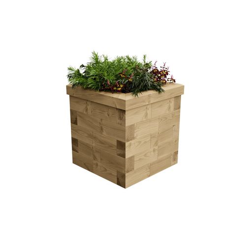 Kiefer-Pflanzkübel - MUNRO - WoodBlocX Ltd - rechteckig / maßgefertigt / modern