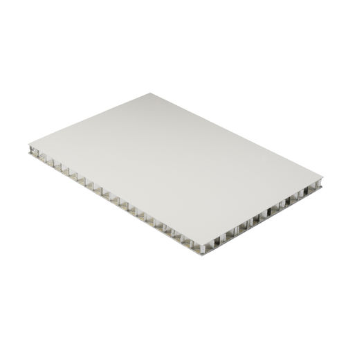 Sandwichpaneel für Innenausbau - NIDASTREAM&trade; ALU - La Boisserolle - 2 Aluminium-Deckschichten / Aluminium-Wabenkern / leichtgewichtig