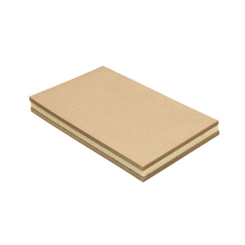 Sandwich-Dämmplatte / mit MDF-Deckschicht - ISOLMASS&trade; PU MDF EXTERIOR - La Boisserolle - PUR-Kern