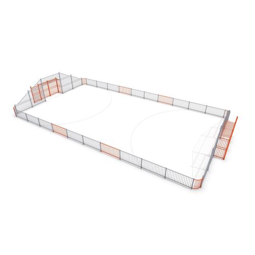Fußballfeld für öffentliche Bereiche - ARENA 3A - Inter System - modulares Kleinkinder