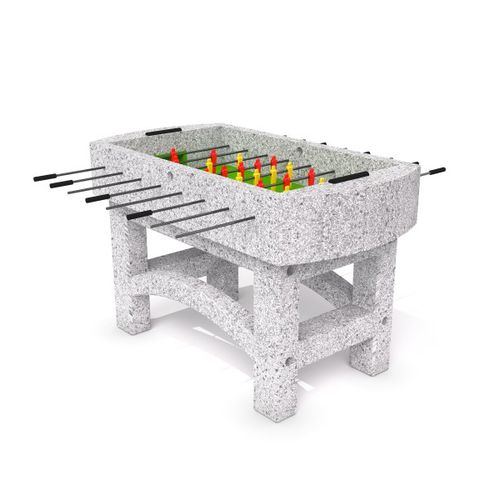 Tischfußball für Außenbereich - SPORT SYSTEM: KT-02-CR-009 - Inter System - modern / Beton