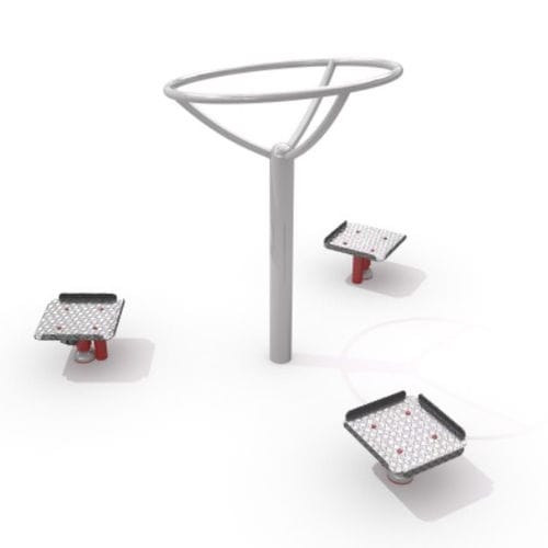 Taillentrainer für Außenbereich - FITNESS : MD-FD-008 - Inter System
