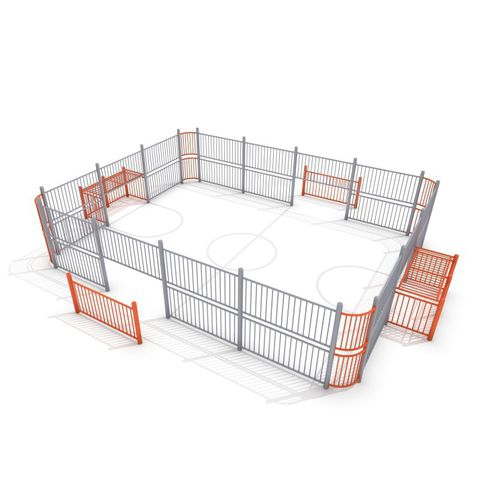 Fußballfeld für öffentliche Bereiche - ARENA: SOCCER RING 3  - Inter System - modulares Kleinkinder