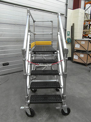 Plattform-Treppenlift / Arbeit - BESPOKE - Kee Safety - für Baustellen