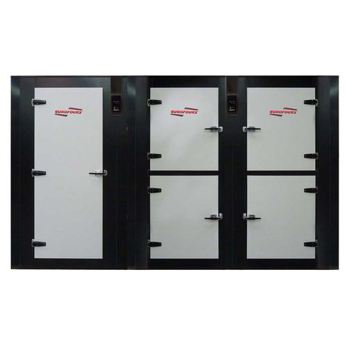 Profi-Gefrierschrank - MINISO RANGE - Eurofours - grau / schwarz