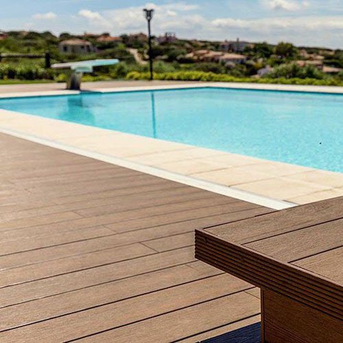 WPC-Terrassendiele - PROSHIELD - Protechwood International Limited - Holzoptik / nachhaltig / aus recyceltem Material