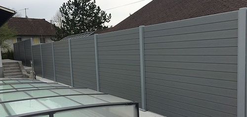 Lamellenzaun - PROSHIELD - Protechwood International Limited - Garten / Verbundholz / modern