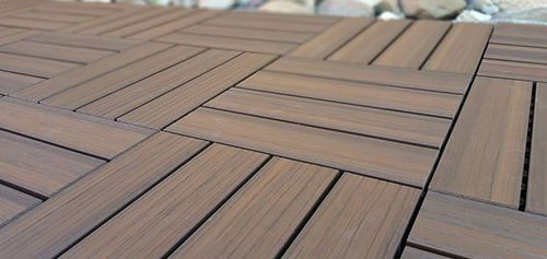 Bodenbelag / Verbundmaterial aus Holz - PROSHIELD - Protechwood International Limited - für den Außenbereich / für Wohnhaus / aus Fliesen