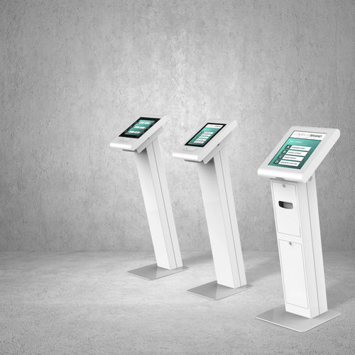 Informationskiosk - QUARTZ - PARTTEAM & OEMKIOSKS - Stahl