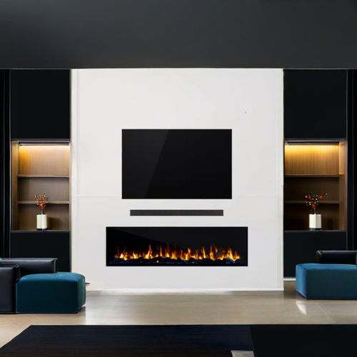 Elektrokamin - Cinewall - Cheminées Bio Art Concept - mit Ethanol / Einbau / für Wandmontage