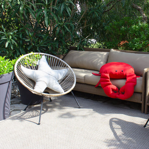 Kissen für Sofas - S SEA STAR - MX HOME - Außen / einfarbig / Stoff