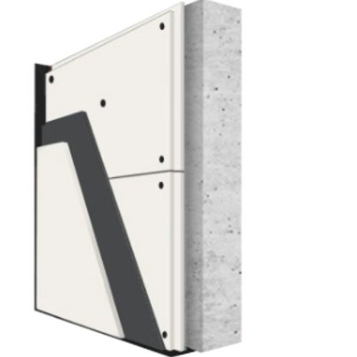 Schalldämmplatte für Wand - MUTE SYSTEM&trade; 33 - DECIBEL PLC - Schaumstoff / andere Formen / weiß