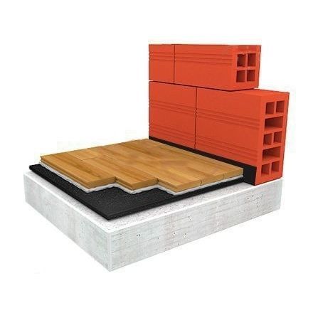 Isolierung zur Lärmdämmung - F-ROLL SYSTEM&trade; - DECIBEL PLC - Rollen / für den Innenraum / für Boden