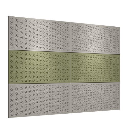 Wandmontierte Akustikplatte - CK-1 - Soundbox acoustic Tech CO.,LTD - rechteckig / perforiert / farbig