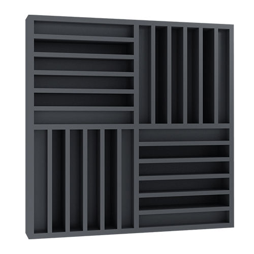 Massivholz-Schalldiffusor - D30S - Soundbox acoustic Tech CO.,LTD