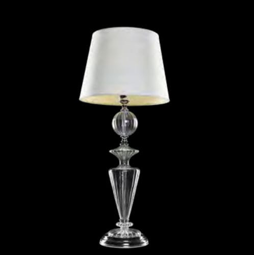 Tischlampe - 650582 - BO/M lighting - Glas / Stoff / klassisch
