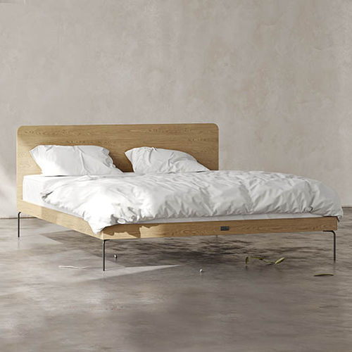 Doppelbett - Ehe - Kaissu - minimalistisches Design / Kopfteil / individuell gestaltbar
