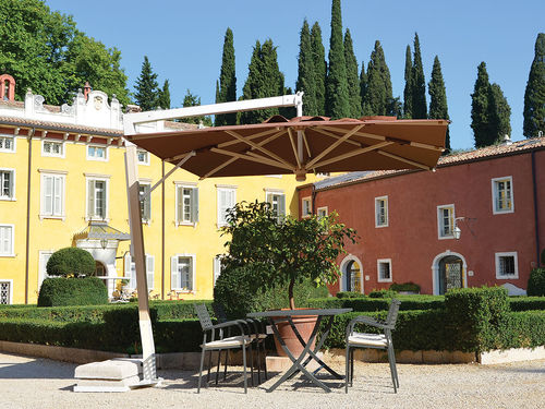 Quadratischer Sonnenschirm - De Luxe - Eredi di Pozza, IL PARCO - rechteckig / rund / Ampel