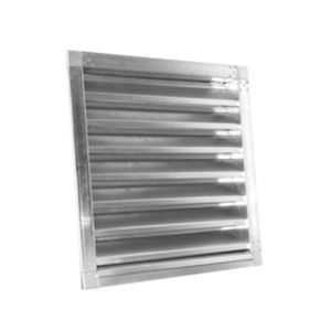 Lüftungsgitter / galvanisiertem Stahl - CSQ / WSQ / WSOQ SERIES - ALNOR Systemy Wentylacji Sp. z o.o. - quadratisch / für Zuluft und Abluft