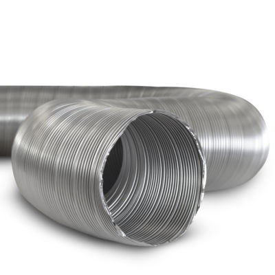 Elastischer Lüftungskanal - AF-AL / AF-SN - ALNOR Systemy Wentylacji Sp. z o.o. - Aluminium / Edelstahl