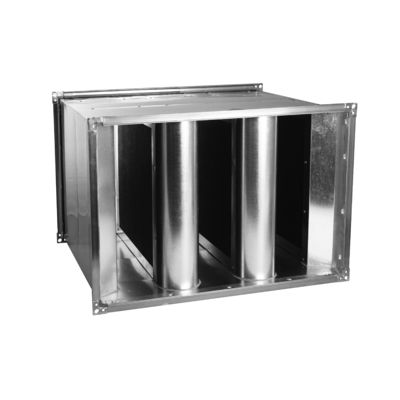 Stoff-Akustikbaffel - SLC / K-SLC / K-SRC / K-SPC - ALNOR Systemy Wentylacji Sp. z o.o. - galvanisiertem Stahl / Mineralwolle / deckenmontiert