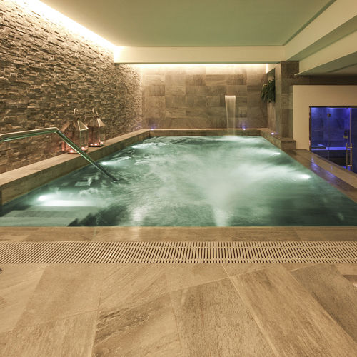 Swim Spa / einbaufähig - Ki LIFE - rechteckig / für mehrere Personen / für den Innenraum