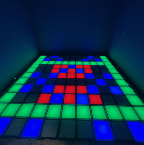 Bodenstehendes LED-Paneel - COLOR TILES M SERIES - Street Communication - intelligent / interaktiv