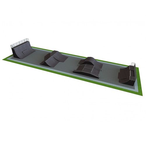 Modulierbarer Skatepark - B 156 - Tiptiptap - Beton / Asphalt