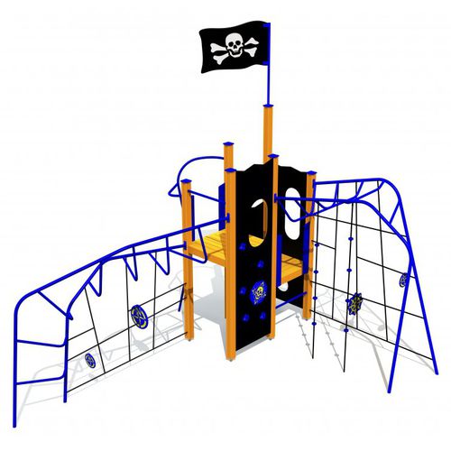 Klettergerüst für Spielplätze - PIRATE  - Tiptiptap