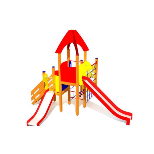 Holz-Spielplatzgerät - LM100-2 - Tiptiptap - Kunststoff / modular