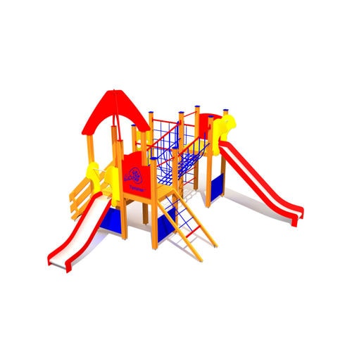 Aluminium-Spielplatzgerät - LM102-2 - Tiptiptap - HDPE / modular