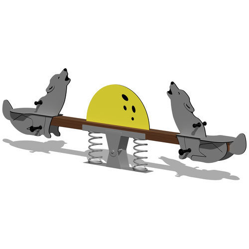 Stahlwippe - WOLVES - Tiptiptap - HDPE