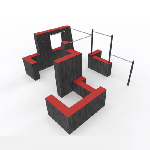 Trimm-Dich-Pfad / für Spielplätze - PARKOUR XS  - Tiptiptap - für Außenbereich