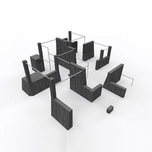 Trimm-Dich-Pfad / für Spielplätze - PARKOUR PRO M  - Tiptiptap - für Außenbereich