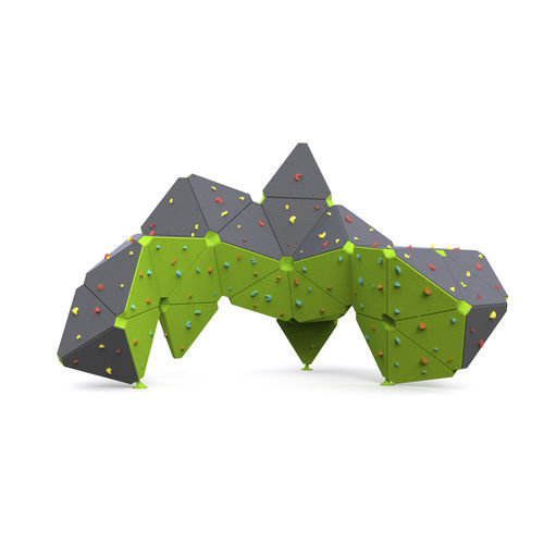 Klettergerüst für Spielplätze - ZIGZAG BOULDER 6    - Tiptiptap