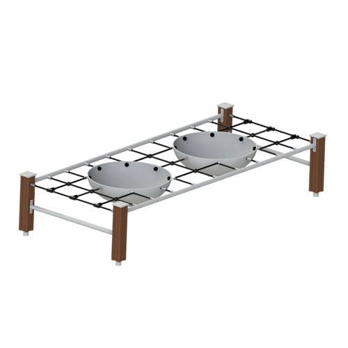 Kletternetz für Spielplätze - FRAME WITH BOWLS  - Tiptiptap