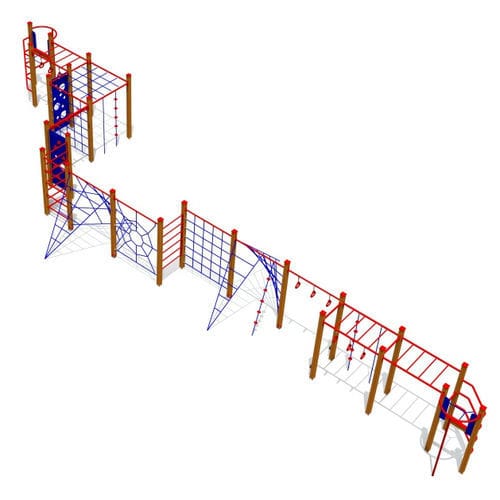 Klettergerüst für Spielplätze - BOA  - Tiptiptap