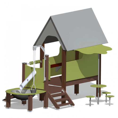 Wasserspielgerät für Spielplätze - BEACH CABIN   - Tiptiptap