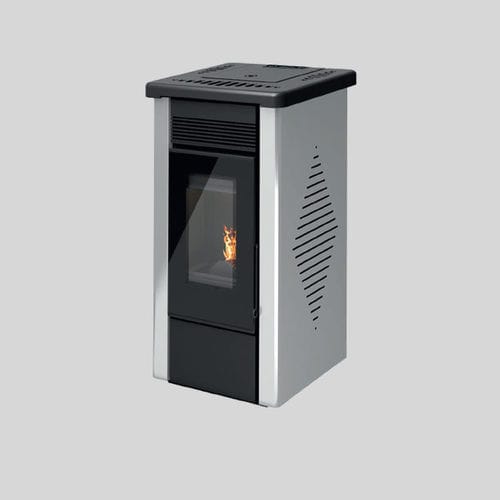 Pelletkaminofen - GIGLIO - LineaVz - 10 kW...20 kW / modern / Stahl