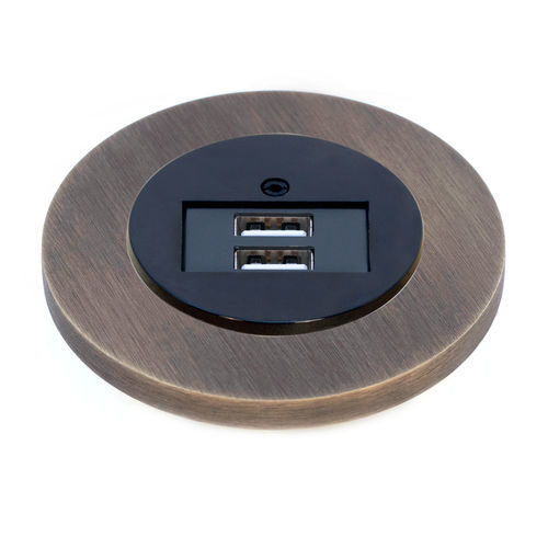 USB-Steckdose - CC51 - Empereur Paris - Mehrfach / wandmontiert / Schreibtisch