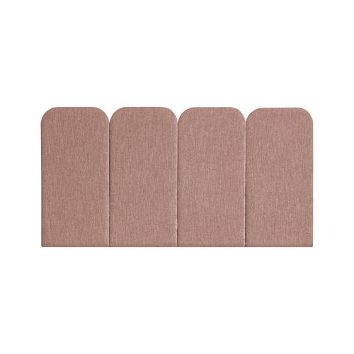 Kopfteil für Doppelbetten - PAN: VELVET SALMON - NUÉE ÉDITION - modern / Stoff / Polster