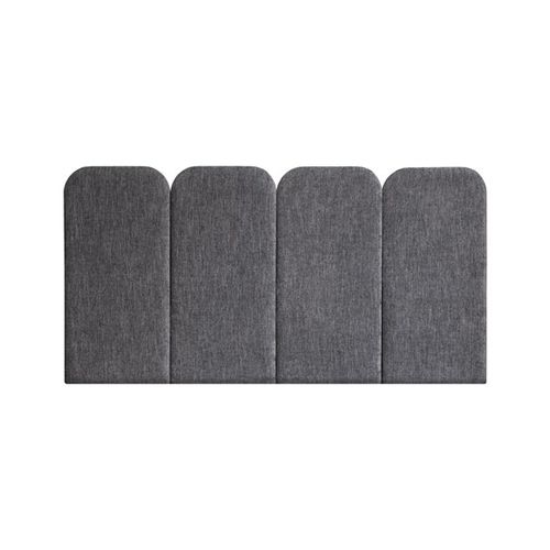 Kopfteil für Doppelbetten - PAN: VELVET GRIS - NUÉE ÉDITION - modern / Stoff / Polster