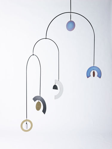 Stahlskulptur - CASCADE MOBILE - KIN & COMPANY - Bronze